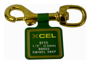 Standard Snaphook - Brass #225 10mm Xcel