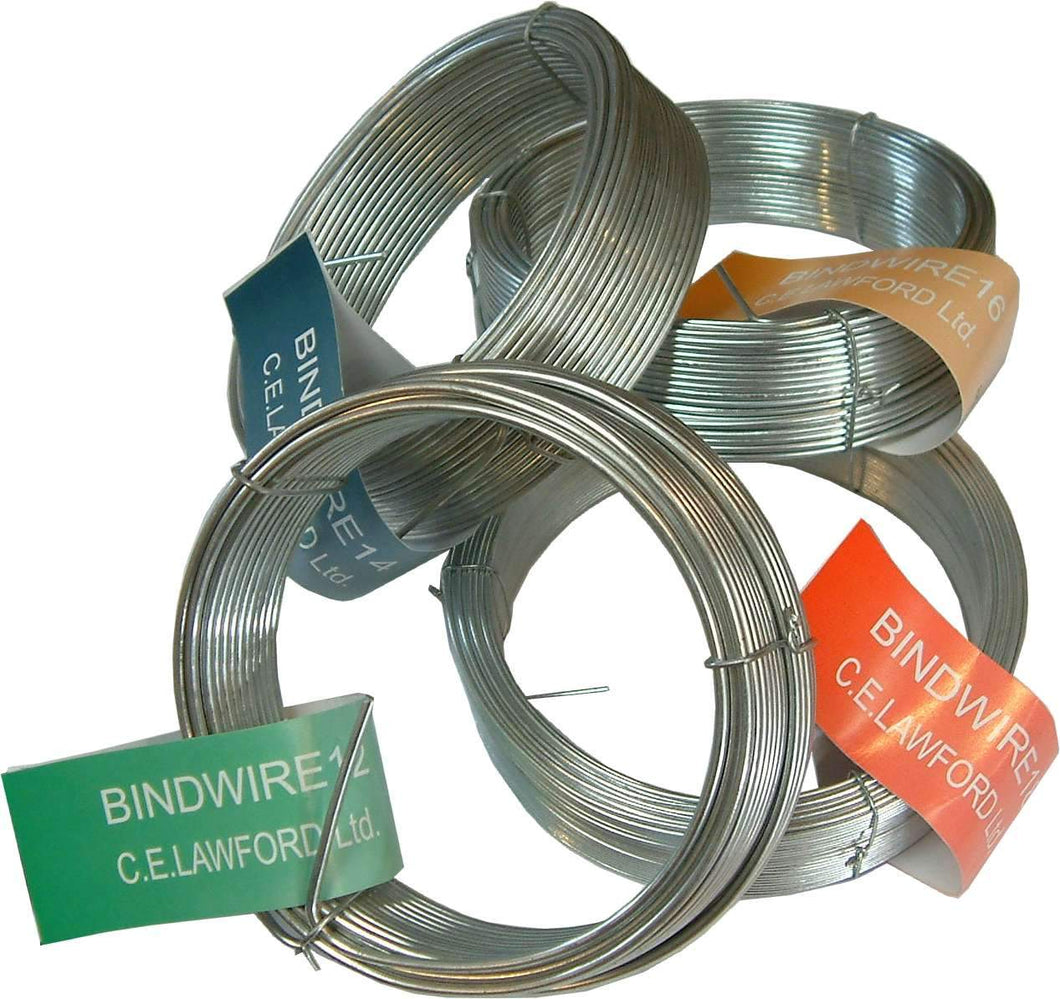 Binding Wire - Galvanised 500gm (56m) 1.25mm Red 18g Xcel