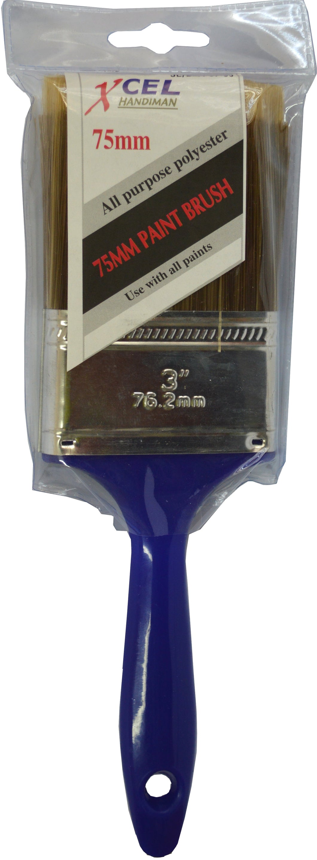 Paint Brush Blue Handle Economy 75mm Xcel