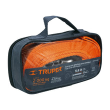 Load image into Gallery viewer, Tow Strap Duraweb 5.8m x 48mm Strap with Hooks #18344 Truper