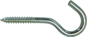 Screw Hook - Zinc Plated #324 4-1/2 x 5/16 inch Tagged Hindley