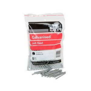 Jolt Head Nails - Galvanised 500gm Pack 50mm x 2.5mm NZ Nails