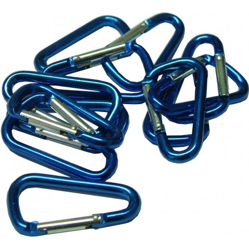 Karabiner D Type Aluminium 50mm x 5mm Xcel