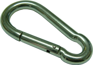 Karabiner Pear Shape Stainless Steel #S2452 40mm x 4mm Xcel