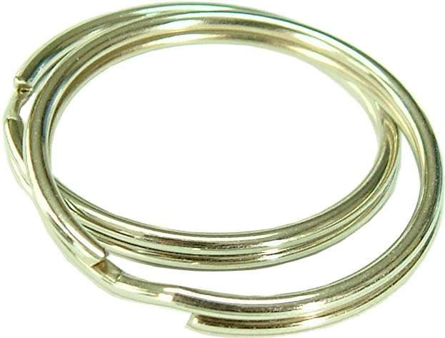 Key Rings - Stainless Steel 100-pce 20mm