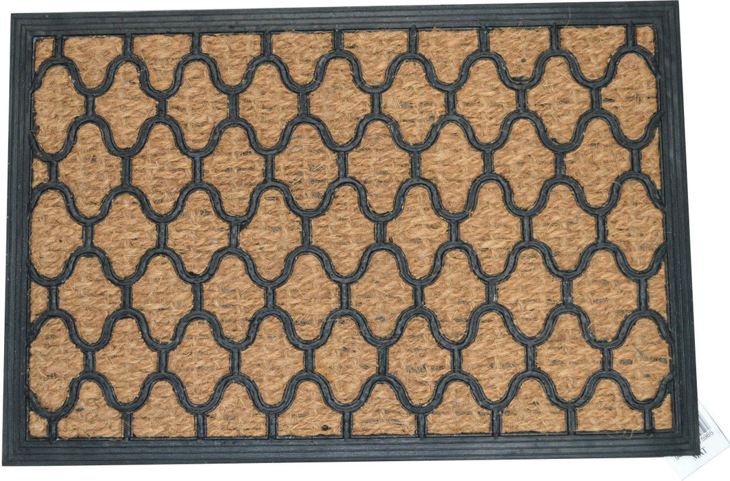 Door Mat - Rubber & Coir 600mm x 400mm