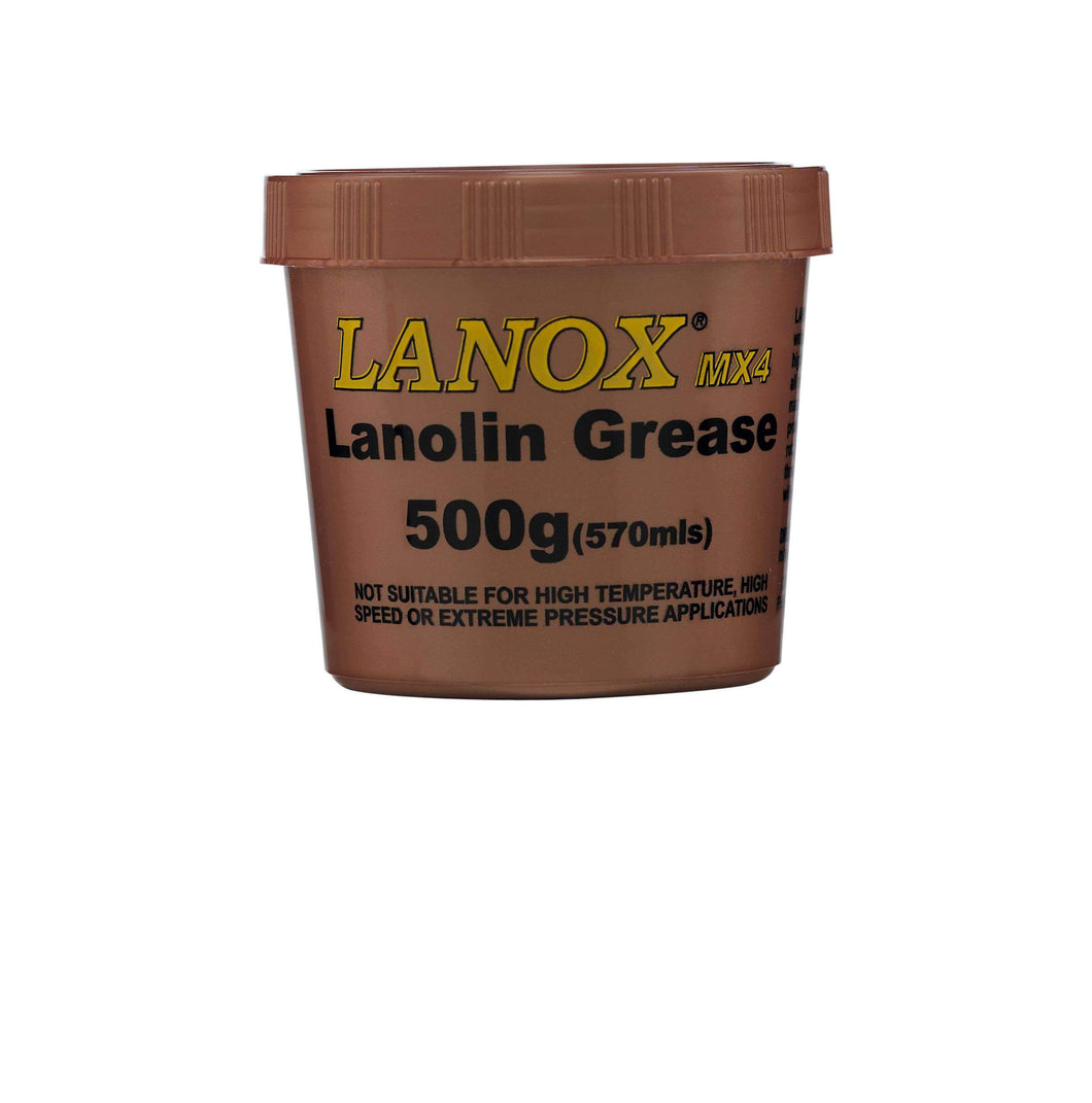 MX4 Lanox Lanolin Food Grade Grease - Tub 500gm Inox