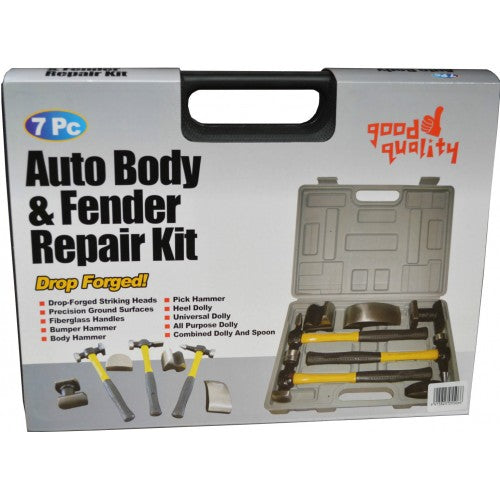Auto Body and Fender Repair Kit (7-Piece)