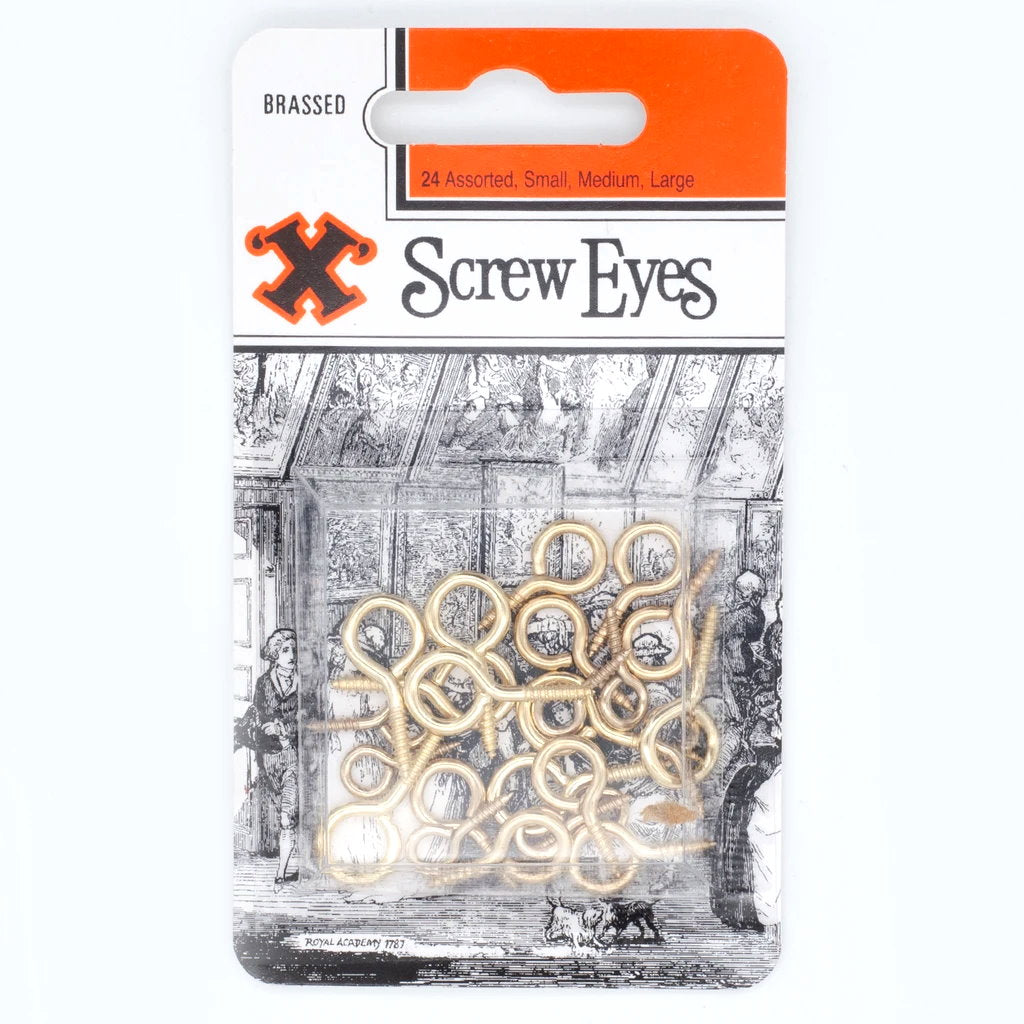 Screw Eyes - Blister Pack  Bayonet X