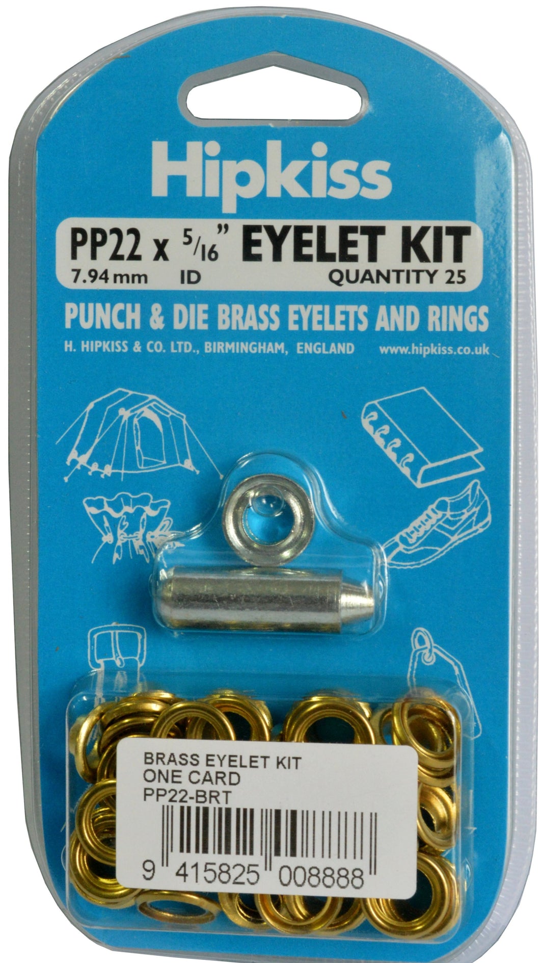 Hipkiss Eyelet Kit