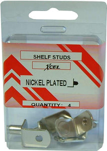 Shelf Studs - NP 4-pce 6mm Prepax