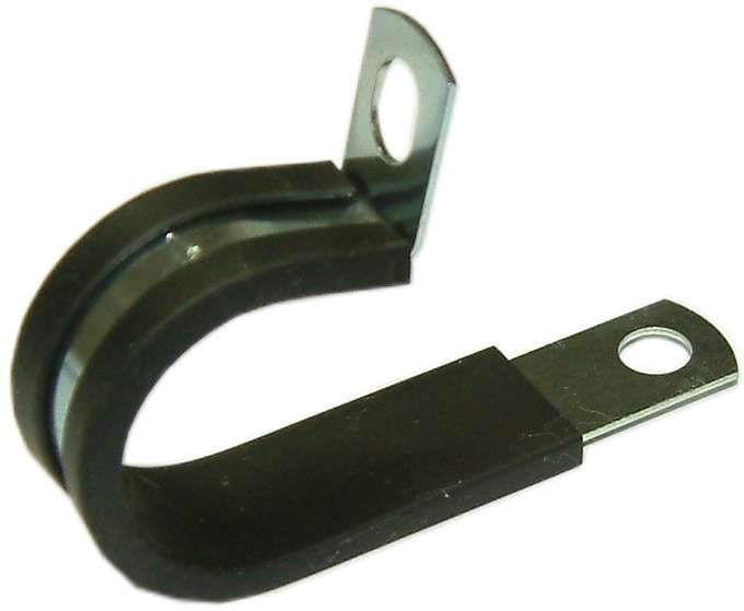 Pipe Clip - Rubber Insulated 25mm