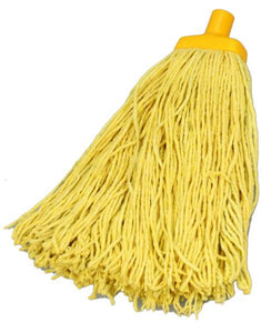 Cotton Mop Head - Commercial Yellow 400gm Redback