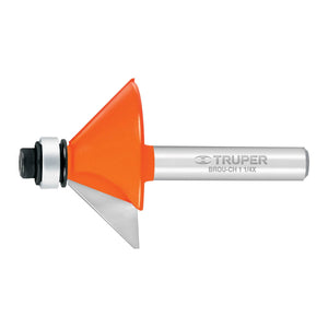 Router Bit Chamfer 1 1/4" Truper