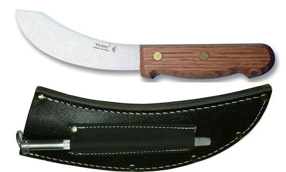 Shepherd Set with Wood Handle Knife/Sheath/Ring Steel  Xcel