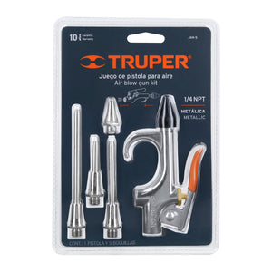 Air Gun and 5 Nozzle Set - Truper