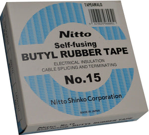 Self Amalgamating Butyl Rubber Tape #15 25mm x 10m Nitto