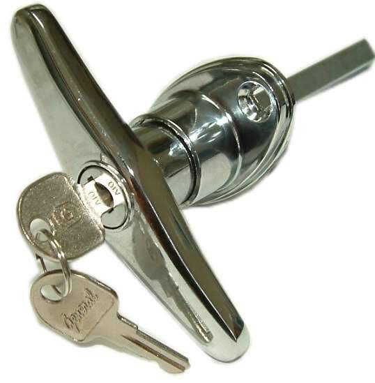 T-Handle Lock #220 CP 100mm Star Wheel