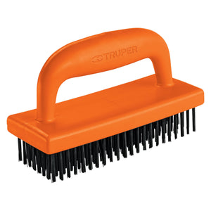 Wire scrub brush with handle - Truper