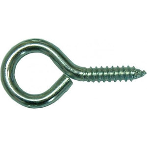 Screw Eye - BZP #22 98mm